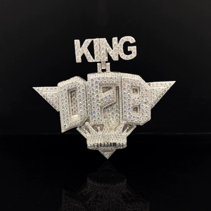 Colgante de Aleación Chapado en Oro Rosa con Diseño Hip Hop para Hombre, The Ice Legacy - Product Image 1