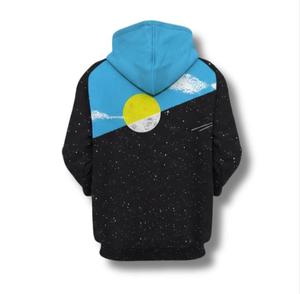 Men's Fashion Rhinestone Hoodie <b>Pickled</b> Distressed Premium Streetwear Hoodie High Quality Sun Faded Oversized Zip Hoodie - Product Image 3