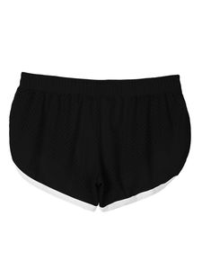 Men's Quick-Dry Athletic Mesh Gym Shorts Men's Grey Mesh Basketball Shorts - Performance Custom made logo Men's Black Mesh - Product Image 3