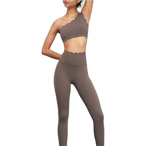 Ensemble de vêtements de sport pour femmes, yoga, entraînement, deux pièces, soutien-gorge de sport, leggings, vêtements de sport, vêtements de gym - Product Image 1