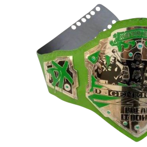 เข็มขัดแชมป์มวยปล้ำ D-Generation X สายสีเขียว ของสะสม เข็มขัดแชมป์ WWE ของที่ระลึกสำหรับแฟนคลับ - Product Image 3
