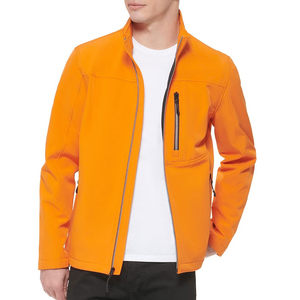 Veste softshell pour homme en polyester, prix bas, style streetwear, haute qualité, manches longues, vente en gros, en promotion maintenant - Product Image 2