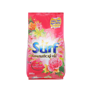 Lessive en poudre Vietnam Surf, parfum adoucissant textile Printemps, sac de 800g, 18 paquets par carton - Product Image 1