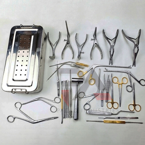 ชุดเครื่องมือผ่าตัดจมูกสุนัข 28 ชิ้น ทำจากเหล็กกล้าไร้สนิม สำหรับการผ่าตัดแก้ไขปัญหากระดูกกั้นจมูก ชุดอุปกรณ์ผ่าตัดจมูกคุณภาพสูง - Product Image 5