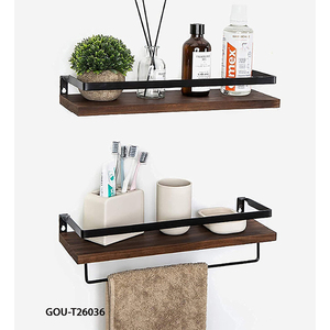 Étagère murale avec barre porte-serviettes - Product Image 3