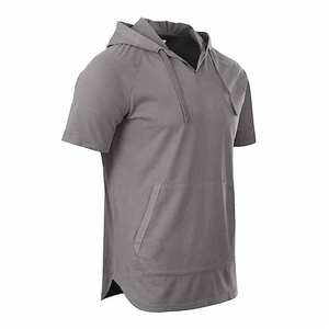 Sudadera con capucha y cremallera para hombre, de algodón polar de primera calidad, de secado rápido, para otoño, con logotipo personalizado, OEM, ODM, marca privada, diseño 2026 - Product Image 1