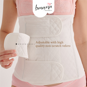 Bmama Postpartum Belly Binder C Section Recovery Abdominal Waist <b>Support</b> Firm Satin Adjustable Confinement <b>Belt</b> <b>Maternity</b> Adult - Product Image 4