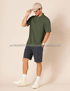 Polo de piqué de algodón de ajuste regular para hombre Essentials (disponible en grande y alto) - Product Image 3