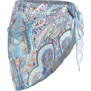 Paréos de plage bohèmes pour femmes, paréos transparents en mousseline, jupes enveloppantes pour maillots de bain - Product Image 3