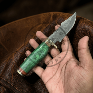 Handmade Damascus Steel Hunting Knife DIY Wood Handle Outdoor Camping <b>Tools</b> OEM ODM Supplier Wholesale Drop Shipping <b>Cheap</b> - Product Image 6
