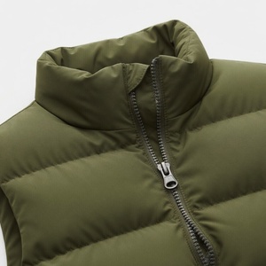 Chaleco Acolchado Grueso sin Mangas para Hombre con Logotipo Personalizado, Alta Calidad, Venta al por Mayor, 100% Poliéster, Tallas Grandes, Informal, Tejido, Invierno, 1 Pieza - Product Image 5