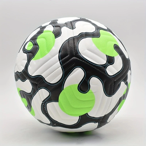 Ballons de football taille 5, cousus à la machine, en matériau PU, pour matchs sportifs et entraînements, football, voetbal - Product Image 2