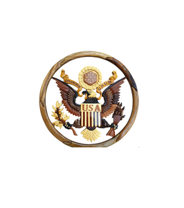 Panneau mural intarsia en bois artistique de qualité supérieure pour ornements muraux maison salon articles de décoration et souvenir en bois - Product Image 1