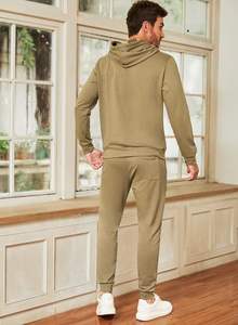 Ensemble de survêtement pour homme, manches longues, vêtements de sport pour entraînement, course à pied, fitness et usage quotidien actif. - Product Image 5