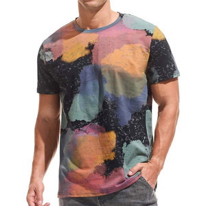 เสื้อยืดผู้ชายแฟชั่นทันสมัย พิมพ์ลายตามสั่ง สไตล์สตรีทแวร์ แขนสั้น ผ้าโพลีเอสเตอร์ สำหรับใส่ในชีวิตประจำวัน - Product Image 5