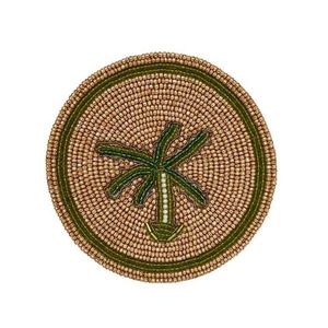 Artisan Crafted Festive Crystal <b>Beaded</b> Cup <b>Coasters</b> Heat Resistant for Housewarming & Promotional Gifts - Product Image 3