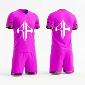 Uniforme de Fútbol Personalizado de Manga Corta para Hombre, 2026, Calidad Premium, Transpirable, Secado Rápido, 100% Poliéster, Logotipo Personalizado, Verano, OEM - Product Image 1