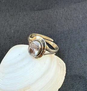 Natural Zircon Adjustable <b>Silver</b> <b>Ring</b> <b>925</b> Sterling <b>Silver</b> Handmade Gemstone Open Band <b>Ring</b> Fashion Engagement Jewelry Wholesale - Product Image 3