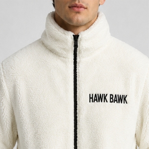 Chaqueta de Forro Polar Sherpa para Hombre, con Cierre Completo, Abrigo Cálido de Invierno, Forro Polar Suave, Acabado Liso, Cómoda, de Calidad, Hecha para Hombres - Product Image 4