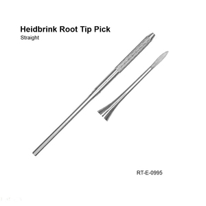 Spatule manuelle ergonomique pour pointe apicale dentaire, droite, en acier inoxydable, certifiée CE Classe I par Roboz Tech Pakistan - Product Image 4