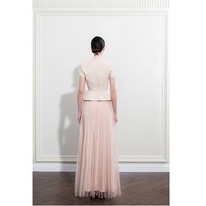 Blusas Elegantes para Mujer con MOQ Bajo, Blusa EVELINA PEPLUM, Blusas Elegantes para Primavera/Verano, Blusas y Camisas Elegantes para Mujer - Product Image 6