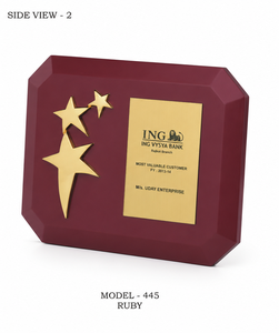 Stylish Die Casting Metal Portable Trophy with Laser Engraving for Corporate Educational Sports Wedding Bridal Events - Product Image 3