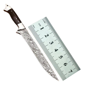 Couteaux à fileter en acier Damas, couteau de cuisine en acier à motifs, fabrication artisanale, lame flexible, prise en main confortable, pour poisson, OEM - Product Image 2