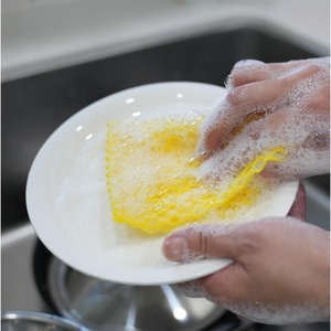 [ZEE TECH FIBER] CORNSSIL Dish Scrubber Foams Gentle Non <b>Scratch</b> Dish Cleaning <b>Pad</b> Restaurant Household - Product Image 6