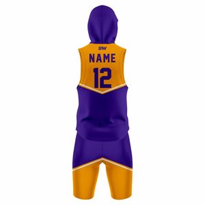 Uniforme de football 7V7 personnalisé professionnel, léger, compressif, avec capuche, uniforme de football 7V7 de qualité supérieure, uniforme de football 7V7 à drapeau - Product Image 2