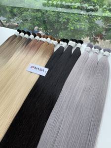 Extensiones de cabello ruso extensiones de cabello nano extensiones de cabello 100 gramos color claro - Product Image 3