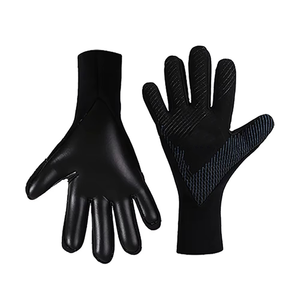 Guantes de Portero de Fútbol Profesional, Látex Engrosado con Protección para los Dedos, para Entrenamiento Deportivo, Hechos de Goma y Cuero - Product Image 1
