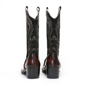 Professional Cowboy Shoes Horse Riding <b>Boot</b> Waterproof Western Cowboy <b>Boots</b> for Men High Quality - Product Image 4