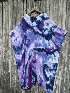 Beautiful Elegant Handmade Indian Viscose <b>Kaftan</b> Women Three Quarter Sleeve Long Maxi Tie Dye Straight <b>Summer</b> V-neck Wholesale - Product Image 6