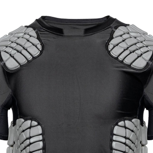Football Contact Sports Padded <b>Shirt</b> High-Impact Protection <b>Compression</b> <b>Shirt</b> <b>Men</b> <b>Compression</b> <b>Shirt</b> Padding <b>Shirt</b> - Product Image 2