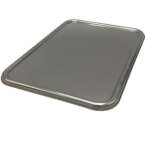 <b>Square</b> Shape Stainless Steel Serving Tray New Arrival For Hotel & Home <b>Kitchen</b> Storage Handmade Hammered Design At Nice Price - Product Image 3