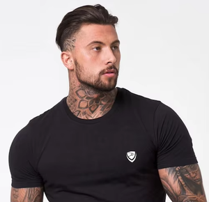 Camisetas de algodón unisex de 220g con logotipo personalizado OEM, diseño personalizado para hombre, impresión en camisetas blancas. - Product Image 6