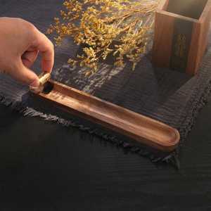 Porte-encens en bois fait main |   Porte-encens en bois |   Diffuseur d'encens |   Cadeau en bois |   Cadeau pour les pères |   Cadeau pour les mères - Product Image 2