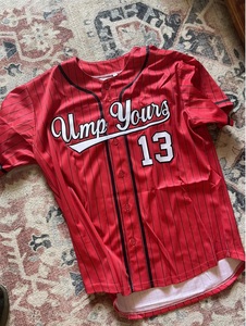 Custom Heat-Transfer Printed Breathable Youth Baseball Softball Jersey Uniform Shirts Unisex Multi-Design Team Name XL 100% - Product Image 6