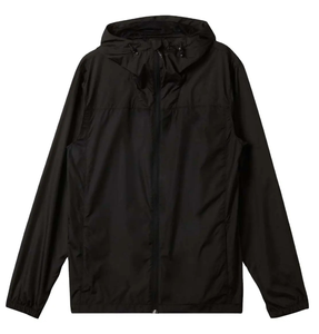 Veste en toile légère coupe-vent personnalisée avec logo pour homme, collection été 2025 – Blouson décontracté en nylon à fermeture éclair longue et col montant - Product Image 1