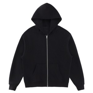 เสื้อฮู้ดซิปผู้ชายสีเขียวเข้มแบบสั่งทำพิเศษ ทรงปกติ ผ้าฝ้าย 100% เสื้อกันหนาวขนแกะ ขายส่ง เสื้อผ้าลำลองแนวสตรีท ขายส่งจำนวนมาก B2B สหรัฐอเมริกา - Product Image 6