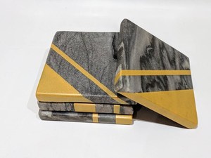 Elevate your home with Premium <b>Marble</b> <b>Coasters</b>. These Modern Handmade Stone Drink <b>Coasters</b> serve as Decorative Table <b>Coasters</b> - Product Image 5