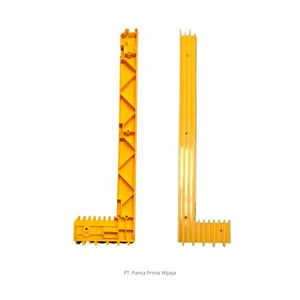 Insert de délimitation jaune de haute qualité pour marchepied d'escalator, droit, SCS319901, Pièces de rechange de sécurité pour escalator - Product Image 5