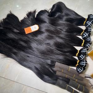 Extensiones de cabello 12A de grado de alta calidad superior Trama de cabello humano virgen Longitud recta natural 8 ''-28'' Extensiones de cabello de trama - Product Image 5