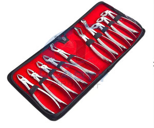 Nuevo Kit de 10 Piezas de Pinzas para Extracción Dental, Pinzas Quirúrgicas para Extracción de Dientes en Adultos, Herramientas Dentales - Product Image 2
