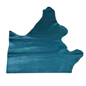 Genuine Pebble Grain Teal <b>Leather</b> Material For Handcrafted Purses Wallets Watchbands Shoes And Book Binding Applications - Product Image 6