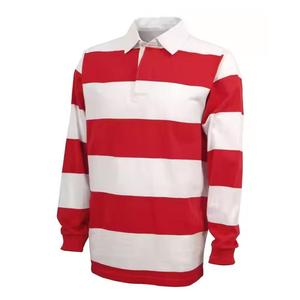 Camiseta Polo para Hombre, Camiseta de Rugby de Bambú y Algodón, Camiseta Personalizada para Hombre, Camiseta Ecológica para Hombre, Polo Sostenible, Polo de Manga Larga - Product Image 3