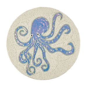 Juego de Manteles Individuales Contemporáneos con Cuentas, Decoración Elegante para Mesa de Comedor, Hechos a Mano y Bordados - Product Image 1