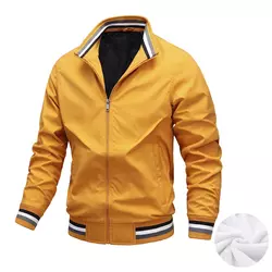 Wholesale Clothing Custom Men' Waterproof Casual Plain Windproof Jacket good Soft OEM Pockets Spandex <b>wind</b> <b>breaker</b> jackets - Product Image 3
