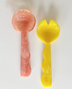 Resin Serving Spoon Durable Kitchen Tableware Smooth Finish Ideal for Catering <b>Buffet</b> Restaurant and Home Dining - Product Image 1
