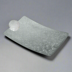 Support à gâteau en pierre semi-précieuse, pilier central, écologique, fait main, idéal pour la présentation de macarons et de desserts, parfait pour les anniversaires - Product Image 5